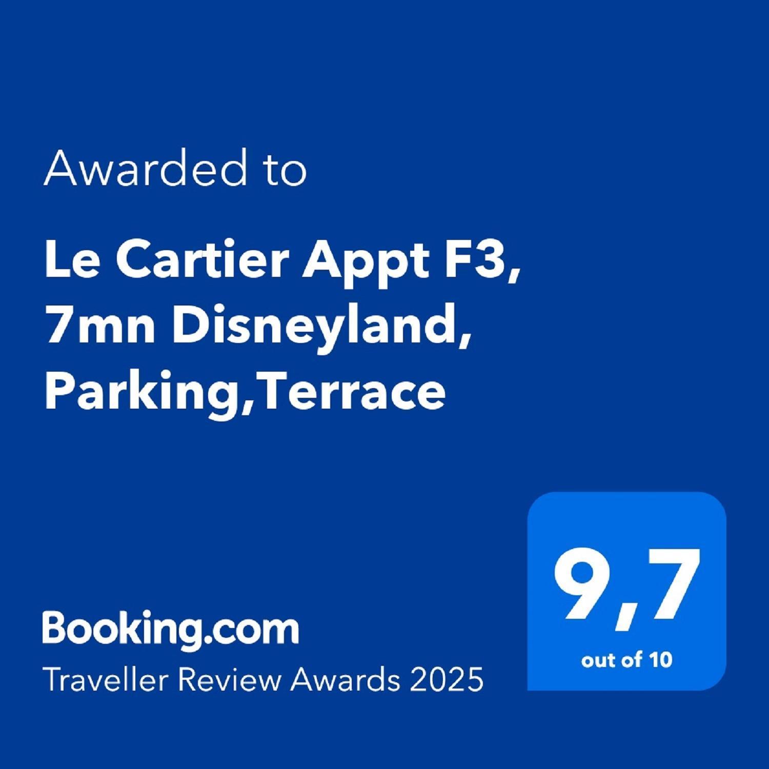 Le Cartier Appt F3, 7Mn Disneyland, Parking,Terrace Серри Экстерьер фото